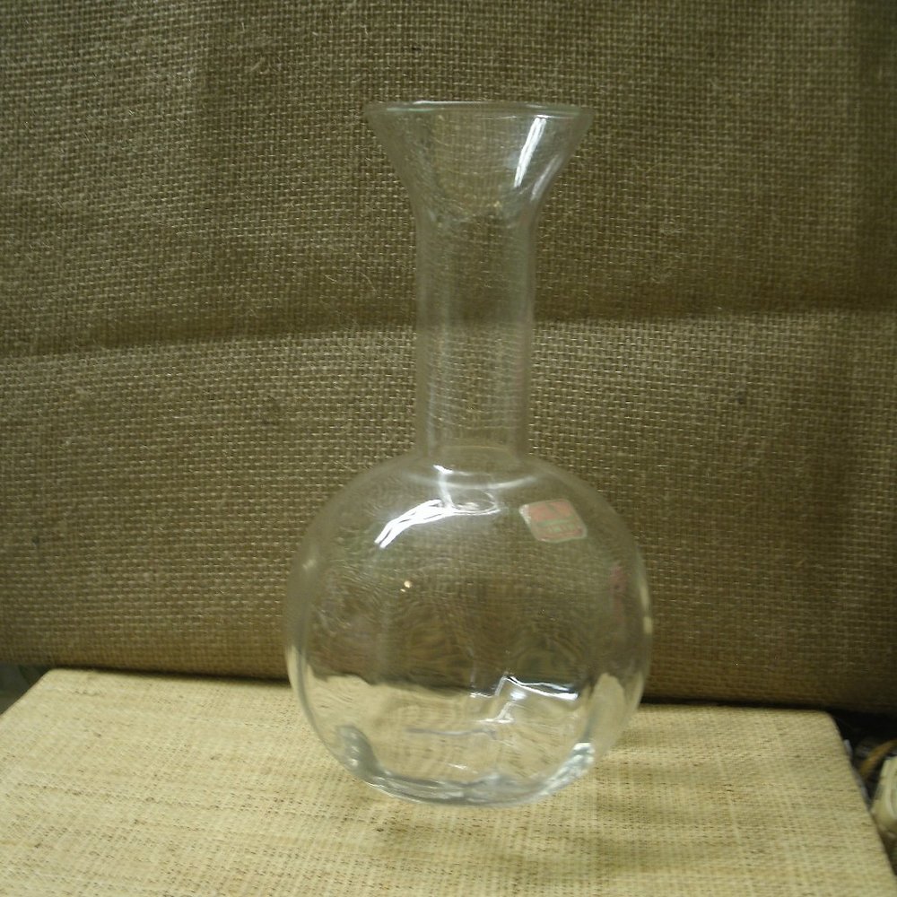 Vintage Viking Art Glass Blown Vase